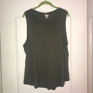 A New Day/Target Olive Green Tank Top